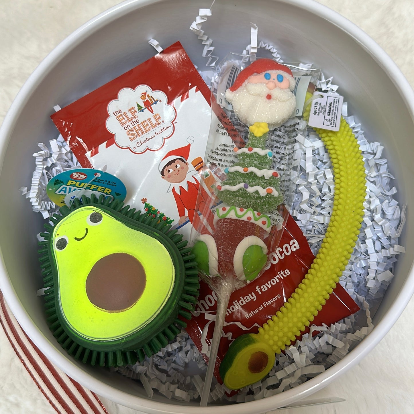 CUSTOM BALLOON - ELF SNOW GLOBE (PRICE DOES NOT INCLUDE ELF)