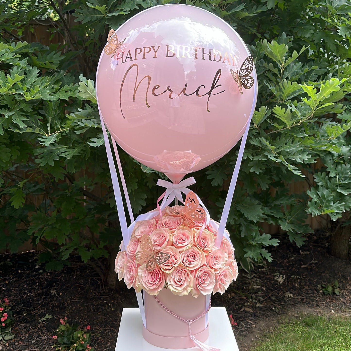 DOME ROSE BOX - MEDIUM