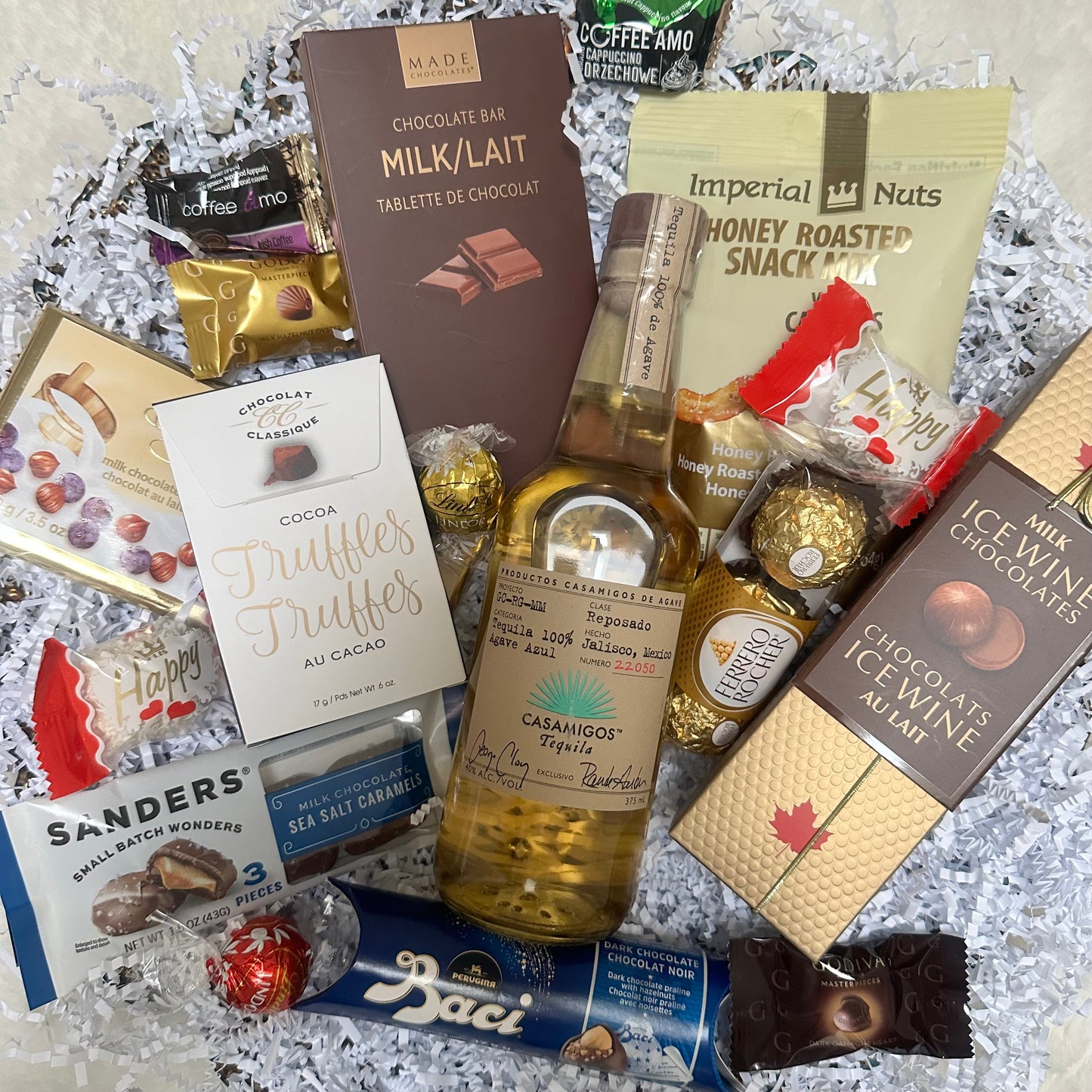 CHOCOLATE/NUTS & CASAMIGOS TEQUILA 375ML