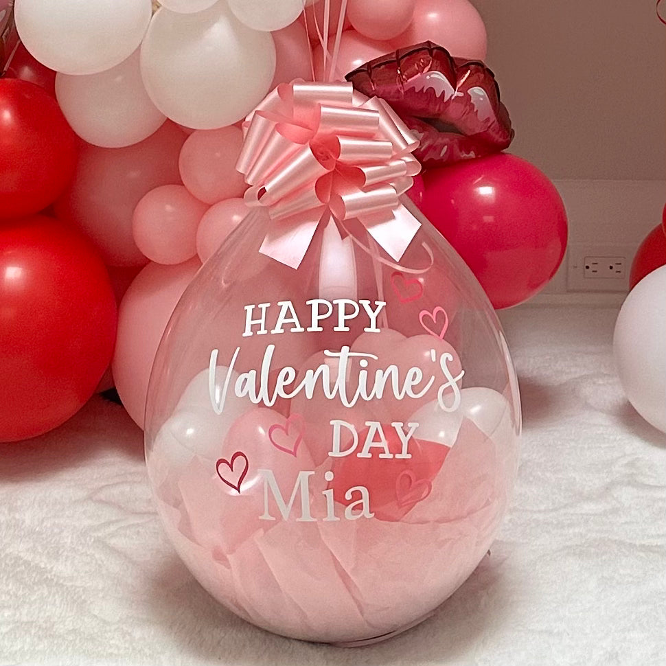 CUSTOM BALLOON - VALENTINE'S KIDS OPTION 2