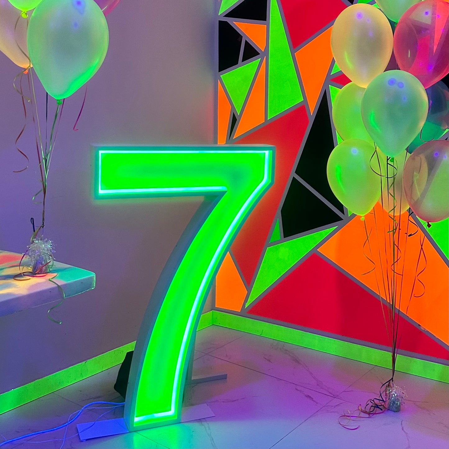 4FT LED MARQUEE NUMBERS - SINGLE DIGIT