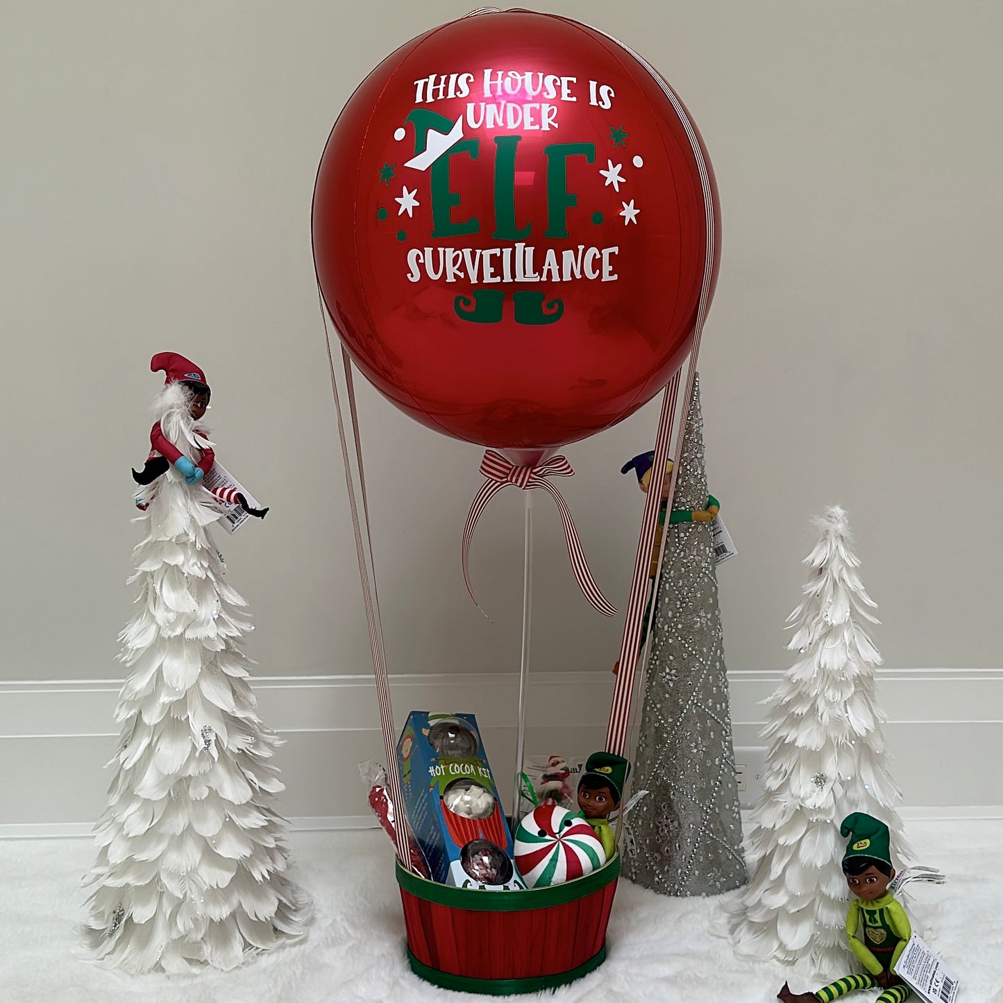CUSTOM BALLOON - ELF HOT AIR BALLOON (PRICE DOES NOT INCLUDE ELF)
