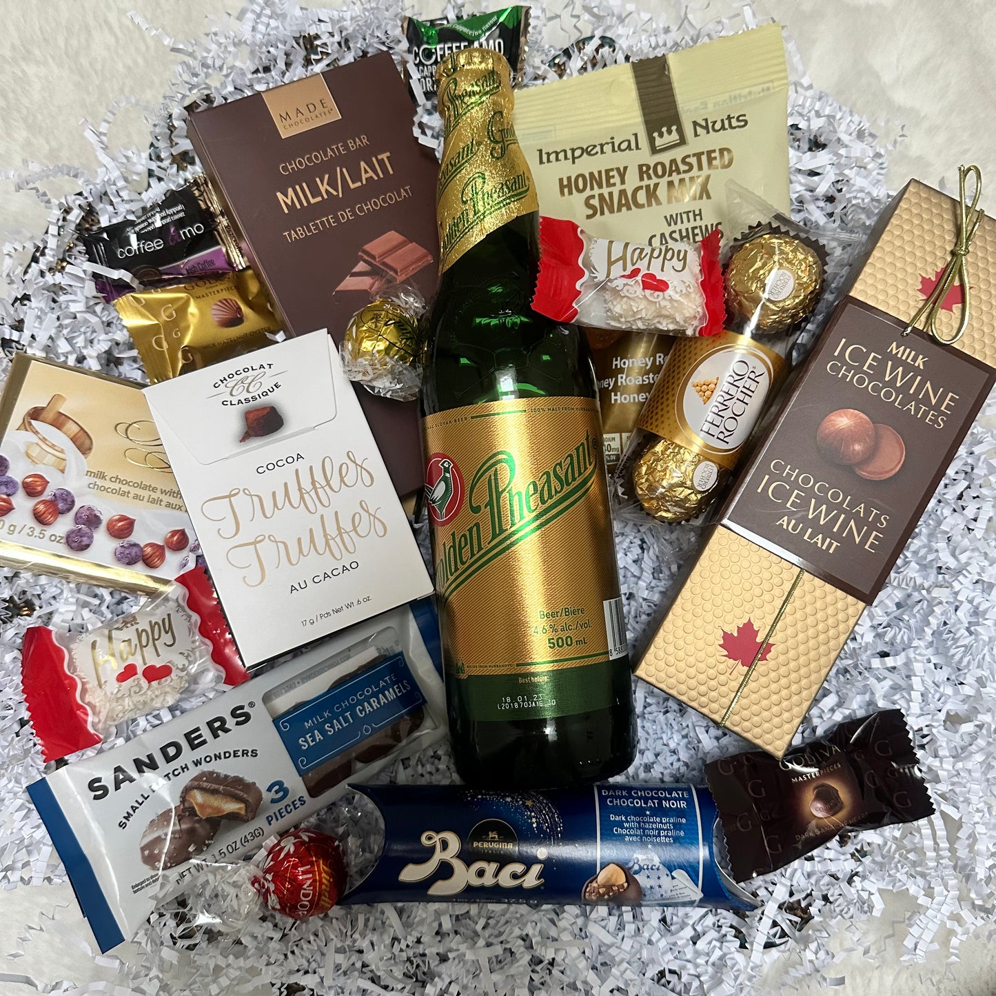 CHOCOLATE/NUTS & GOLDEN PHEASANT 500ML