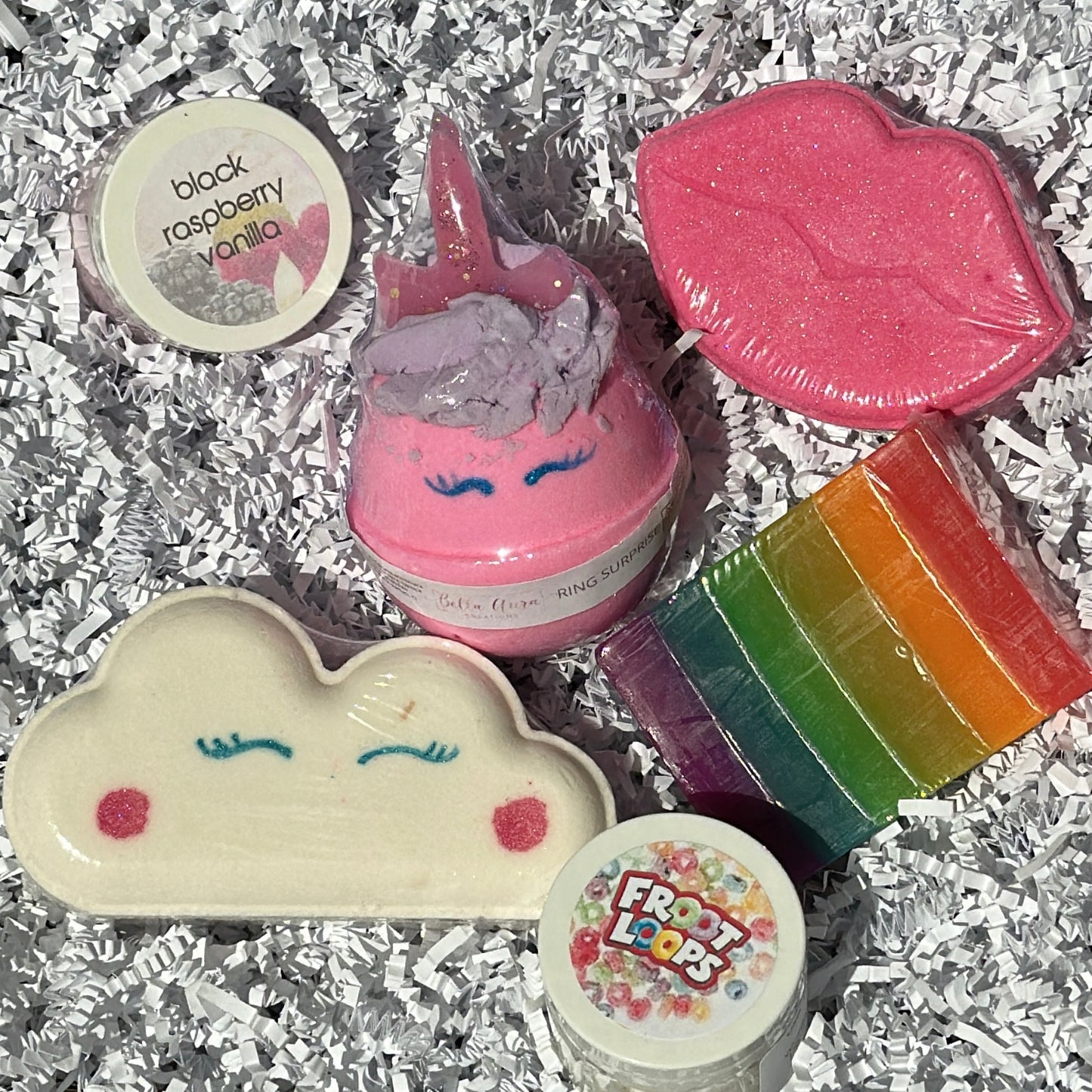 KIDS BATH BOMB/SOAP SET #1