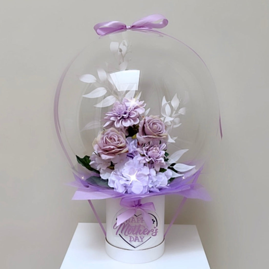 FLORAL BUBBLE - PURPLE