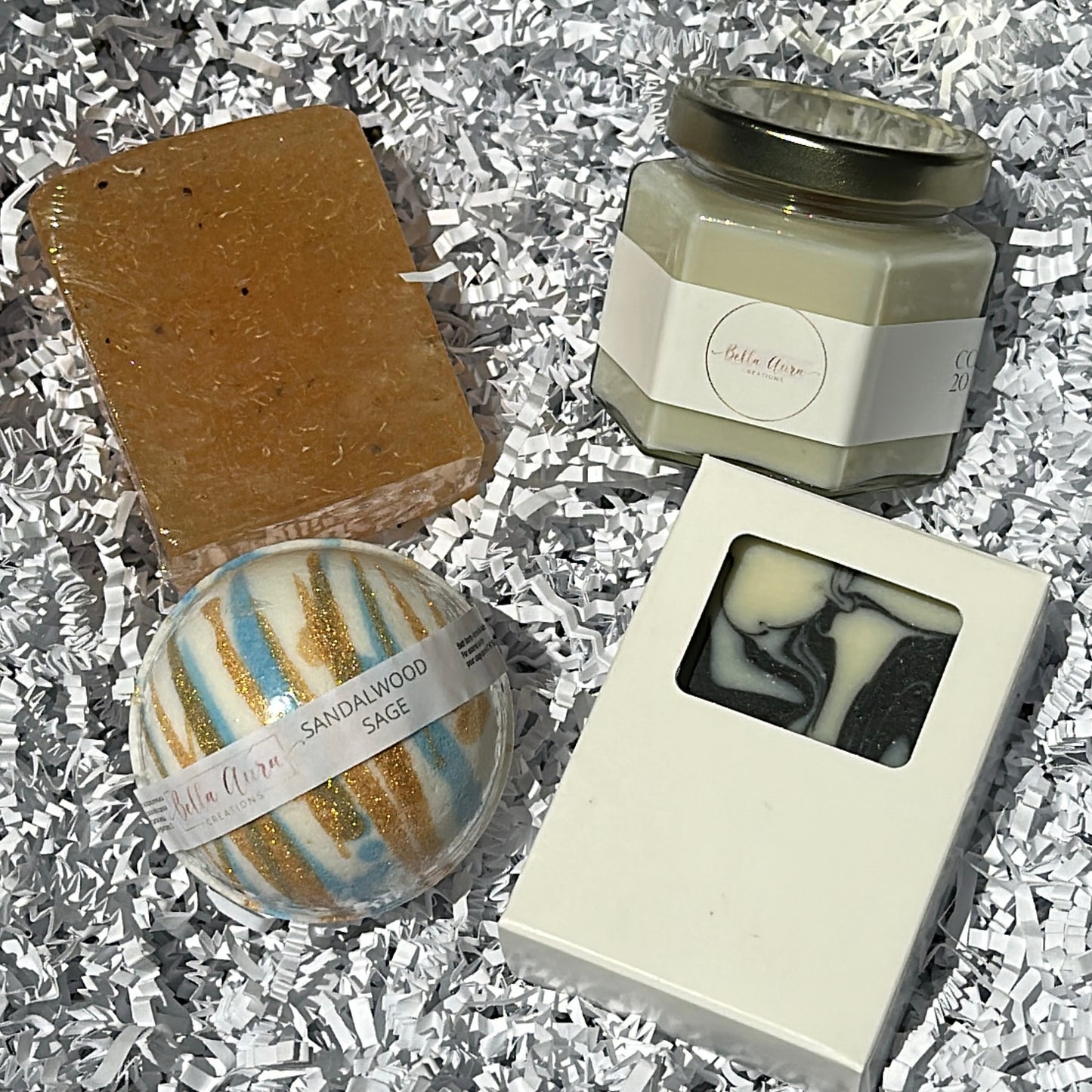 SANDALWOOD SAGE SPA SET