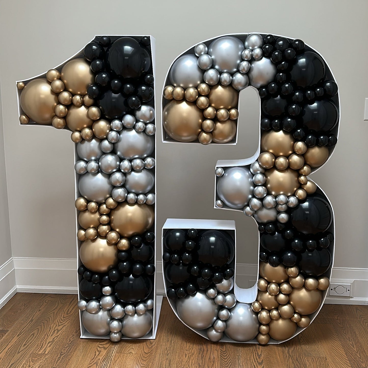5 FT BALLOON MOSAIC $320 PER NUMBER/LETTER