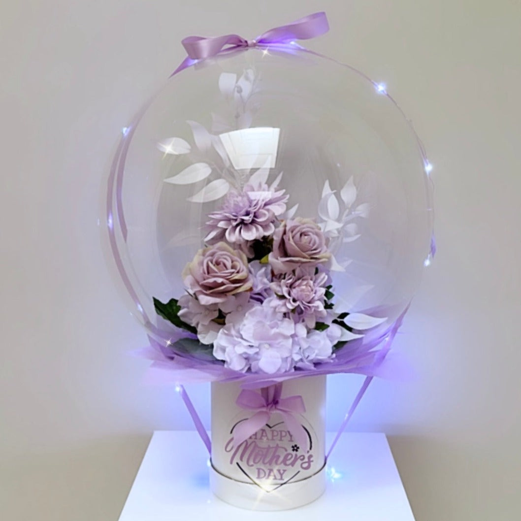FLORAL BUBBLE - PURPLE