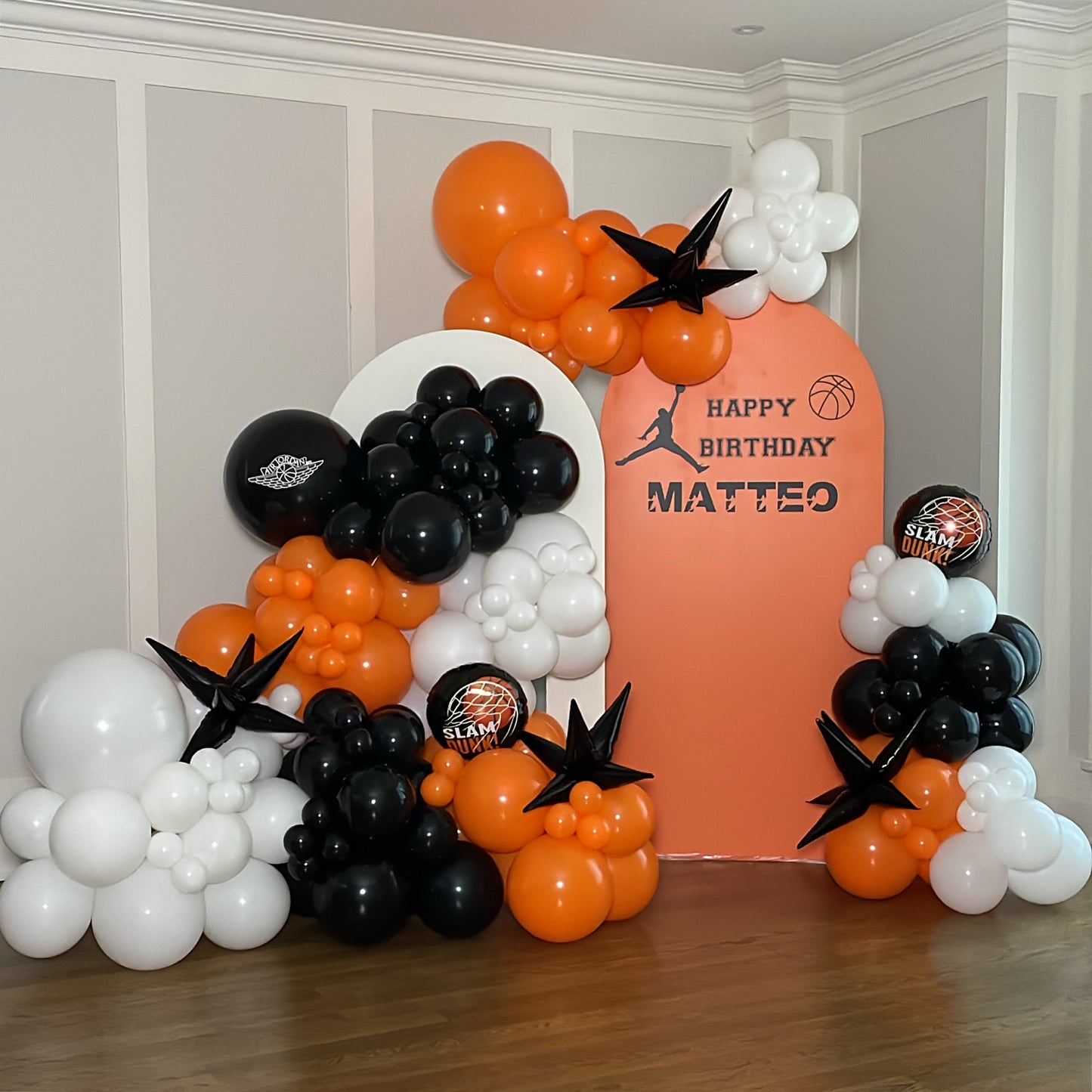 ARCHED BACKDROP, HALLOW BACKDROP AND GARLAND STARTING $950