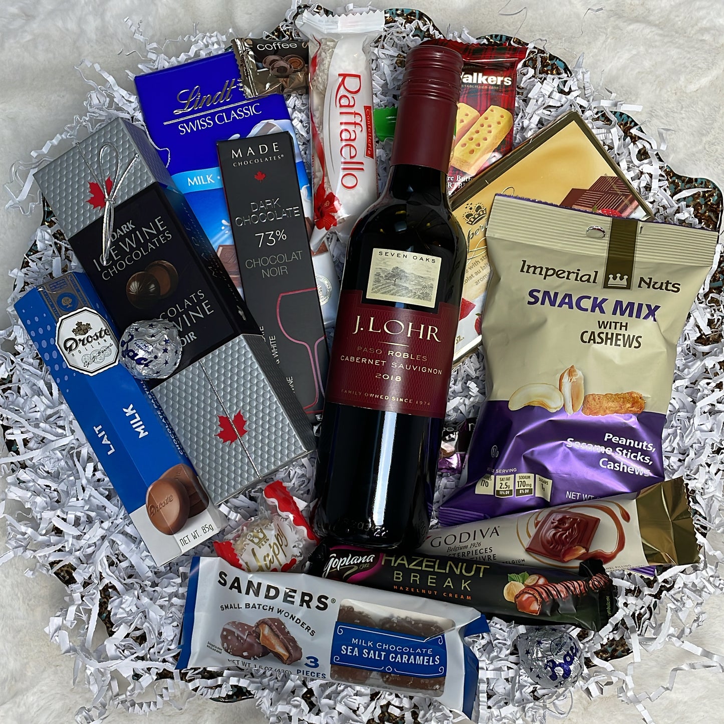 CHOCOLATE/NUTS & J.LOHR RED 375ML 2018