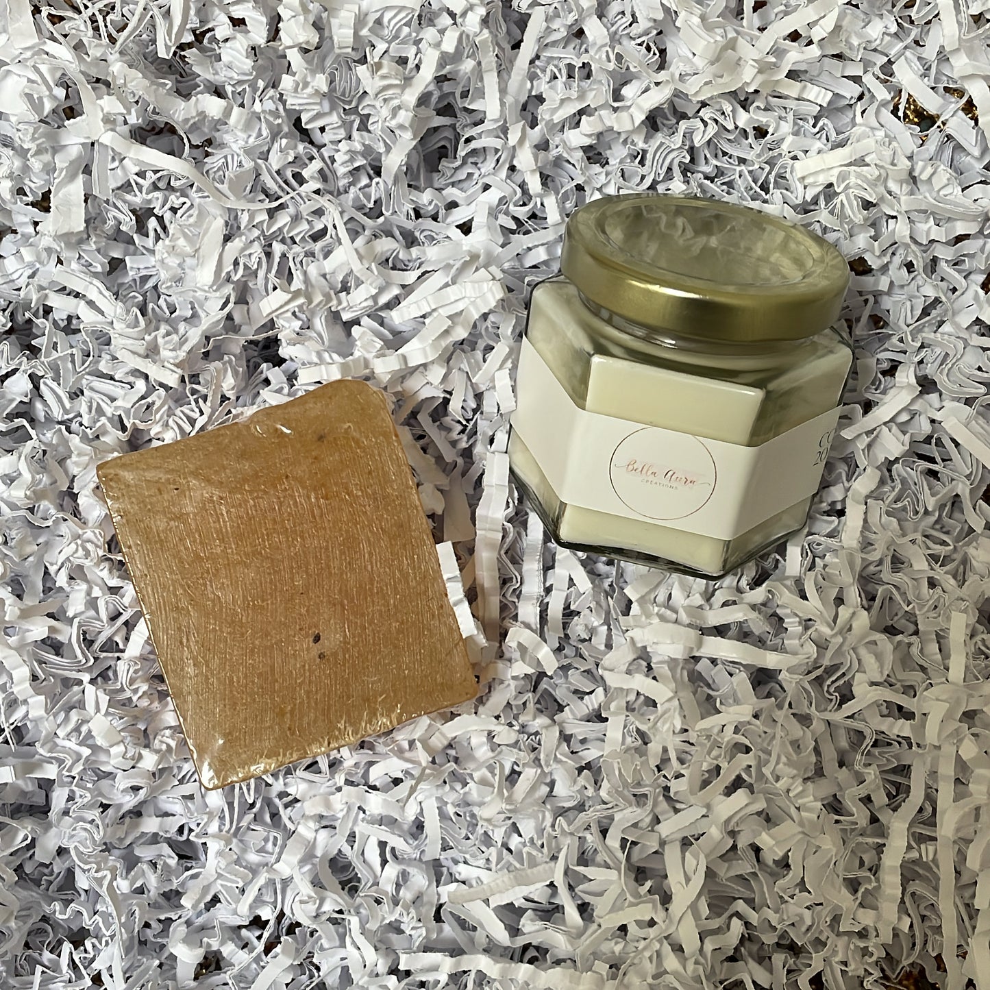 EXFOLIATING BAR & CANDLE
