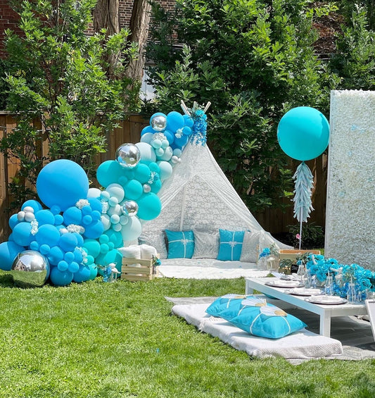 OUTDOOR TENT BALLOON GARLAND STARTING AT $400