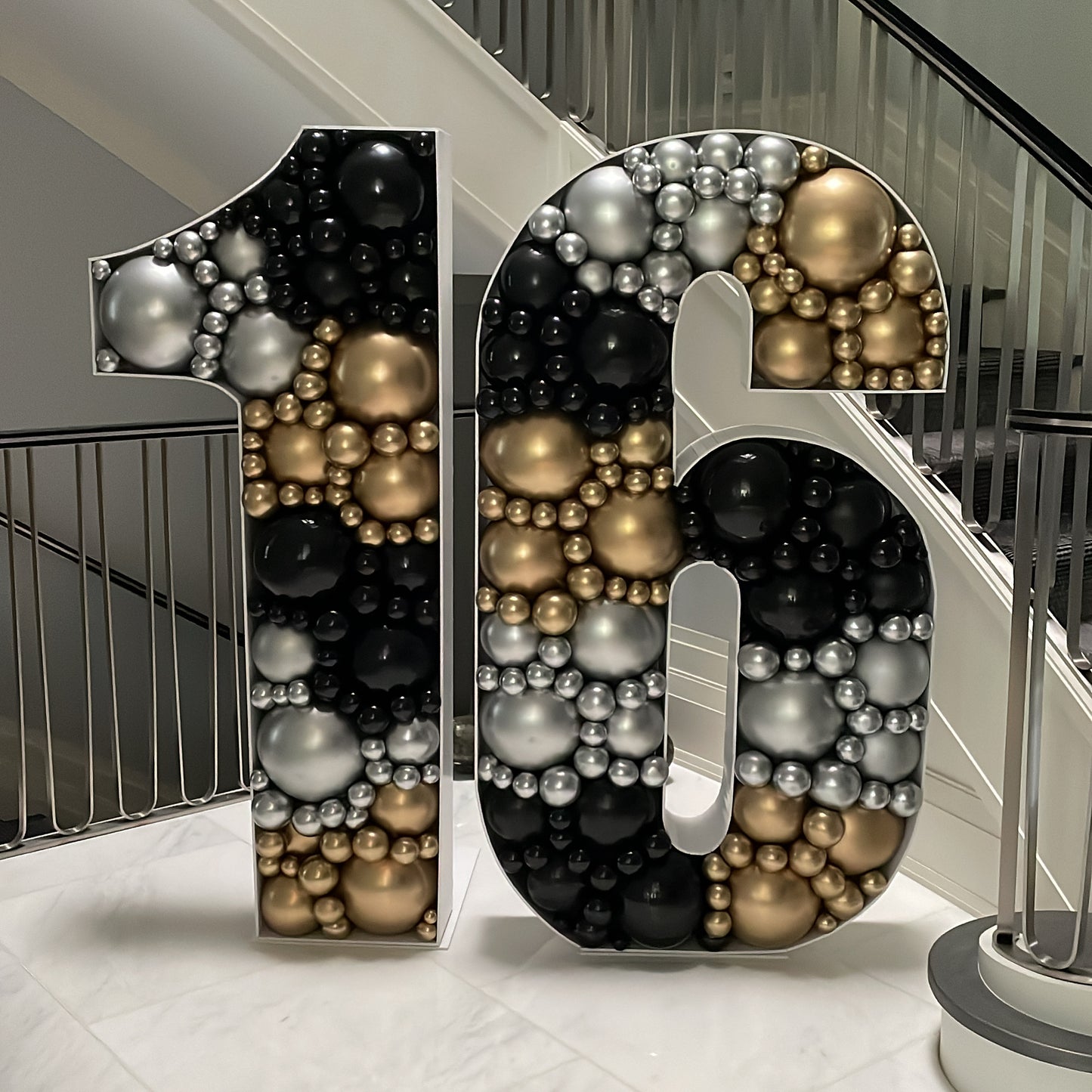 5 FT BALLOON MOSAIC $320 PER NUMBER/LETTER