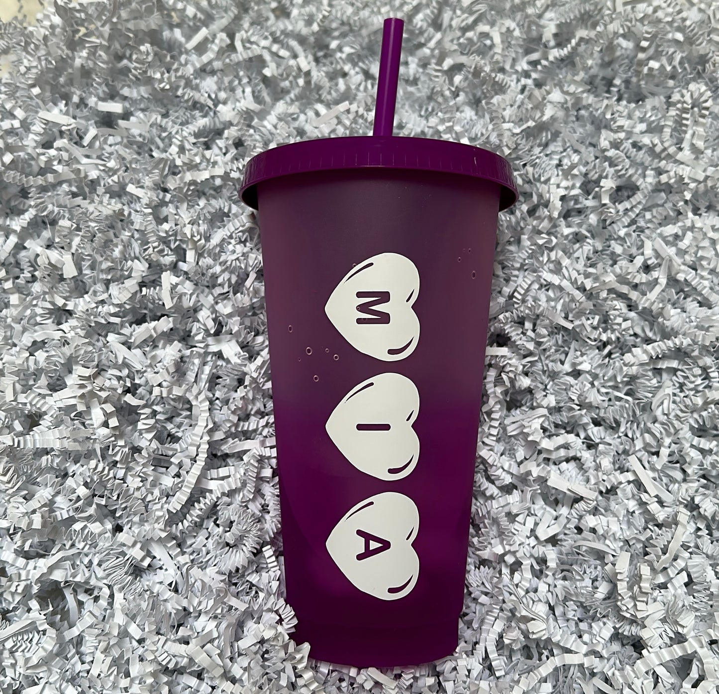 VALENTINE'S TUMBLER - COLOUR CHANGING