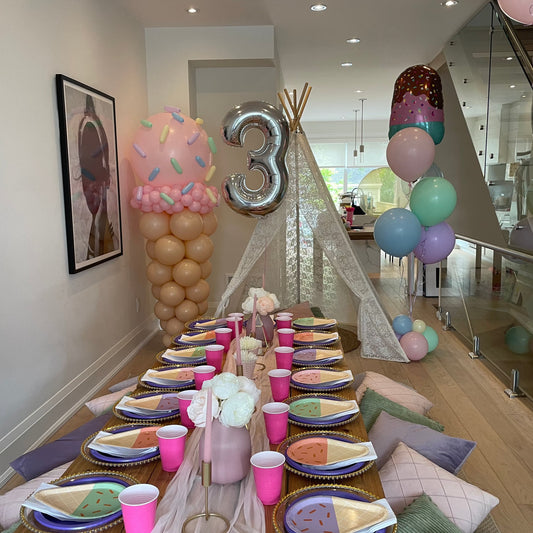 ICE CREAM ARRANGEMENT