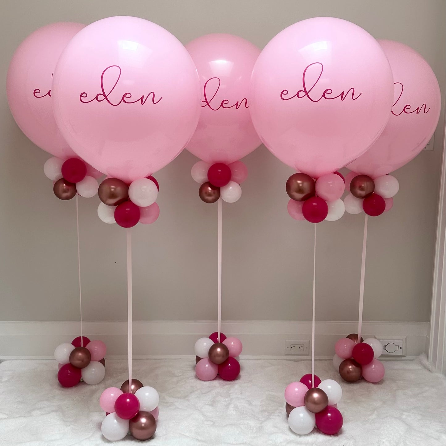 24" BALLOON CENTERPIECE - PERSONALIZED