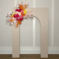 RECTANGLE RIPPLE BACKDROP WITH ARCH AND FLORAL STARTING AT $375