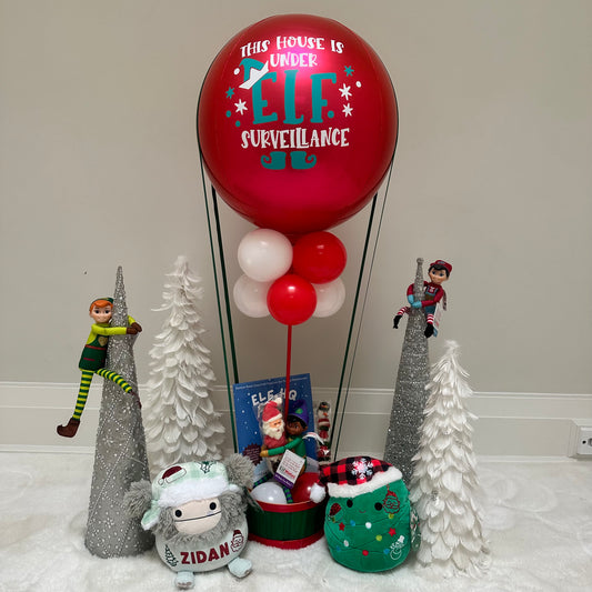 CUSTOM BALLOON - ELF HOT AIR BALLOON (PRICE DOES NOT INCLUDE ELF)