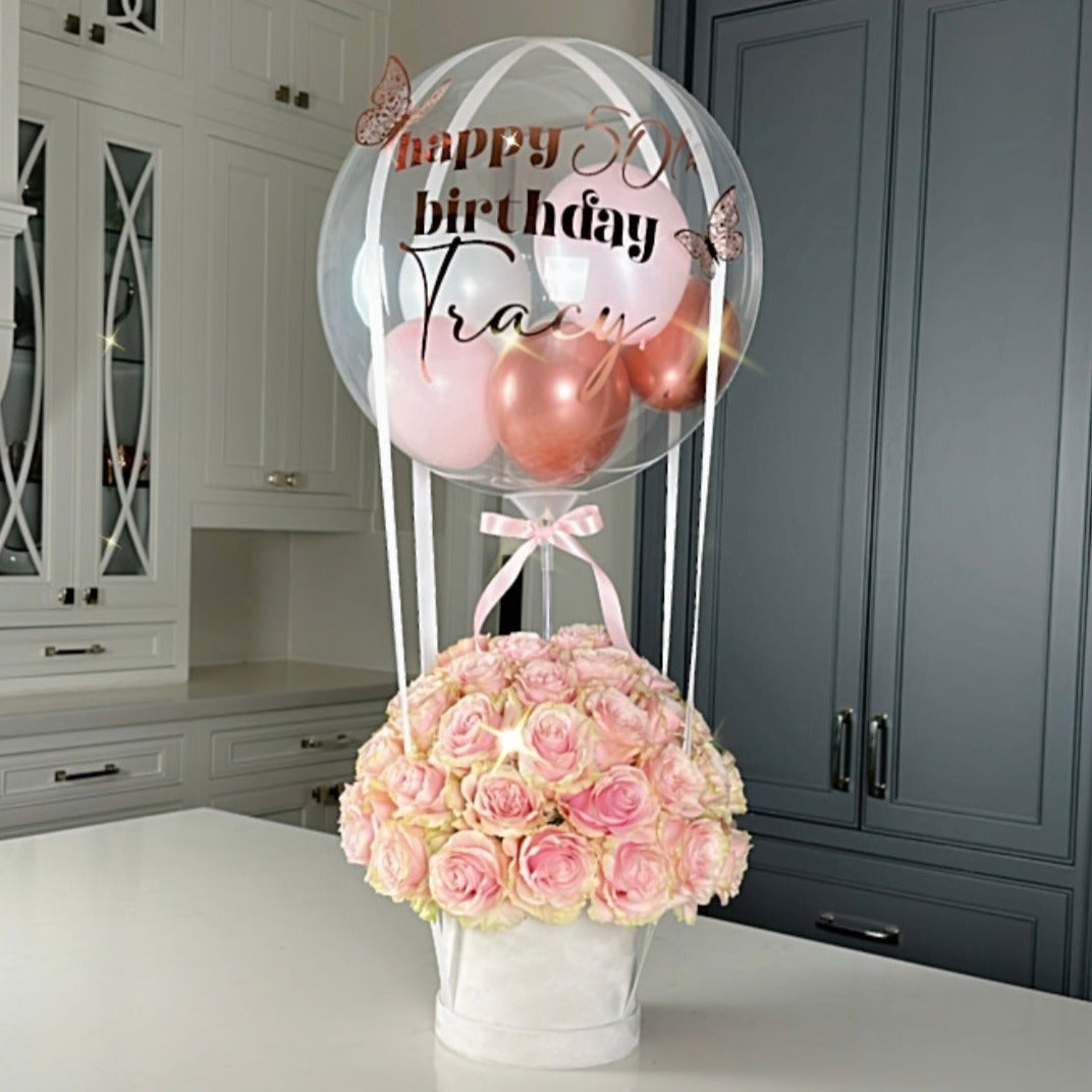 MOTHER'S DAY DOME ROSE BOX - MEDIUM