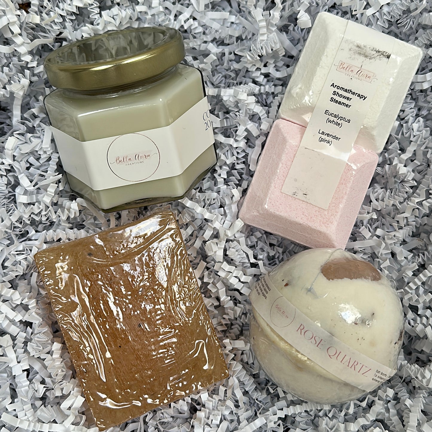 ROSE QUART/CANDEL SPA SET