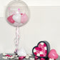 VALENTINE'S HEART BOX - PRESERVED ROSES WITH BALLOON