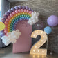 BACKDROP WITH RAINBOW STARTING AT $800